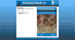 Desktop Screenshot of persoonia.org